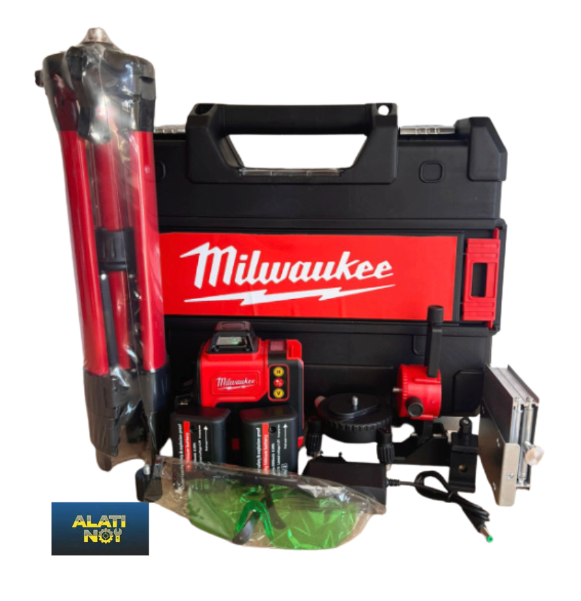 Milwaukee Laserski Nivelir 16 Linija – Zeleni Zraci + Stalak
