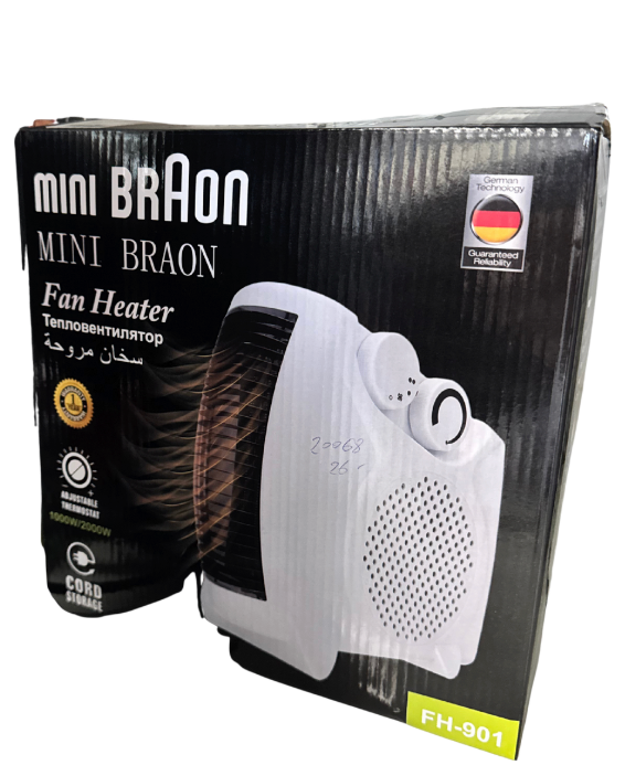 MINI BRAON FH-901 – Ventilatorska Grijalica 2000W