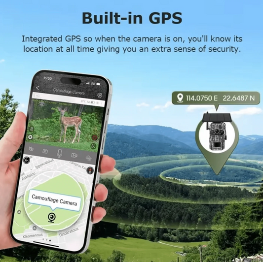 4G SOLARNA KAMUFLAZNA KAMERA LOVAC