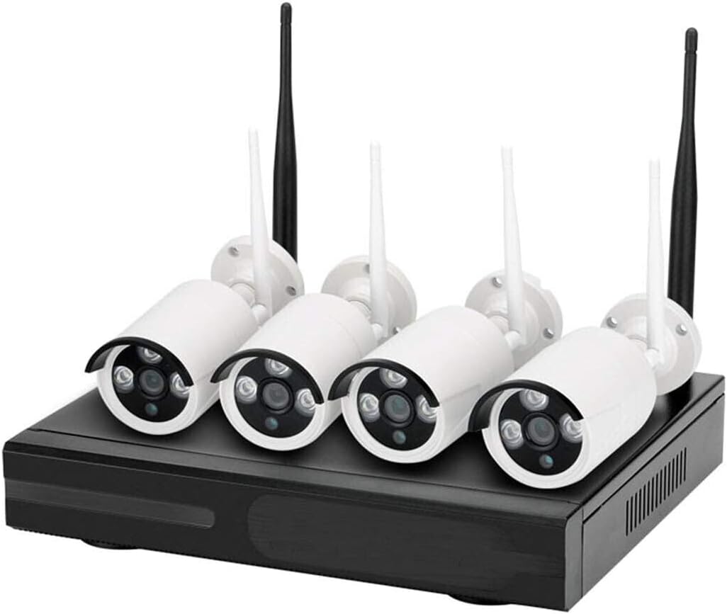 Bežični video nadzor 4 kamere + NVR – Ultra HD, noćni vid, mobilna aplikacija (IP66)