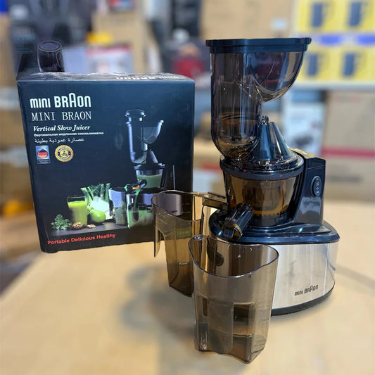 Mini Braon Vertical Slow Juicer SJ 60 – Profesionalno hladno cijeđenje