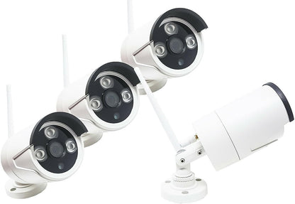 Bežični video nadzor 4 kamere + NVR – Ultra HD, noćni vid, mobilna aplikacija (IP66)