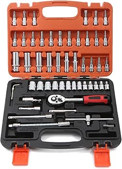 Set gedora i nastavaka u koferu 53 dijela