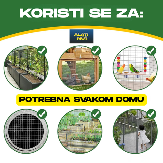 Pocinkovana žica za ograde