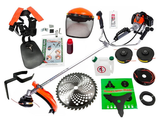 Motorni trimer Demon Ful Oprema 7675 (44-5F) – Bočni model sa bogatim paketom pribora