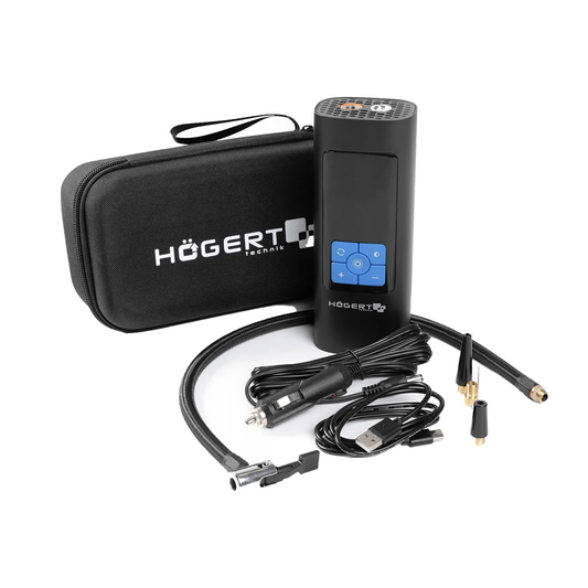 HOEGERT 3-u-1 aku kompresor powerbank svjetiljka HT8G626