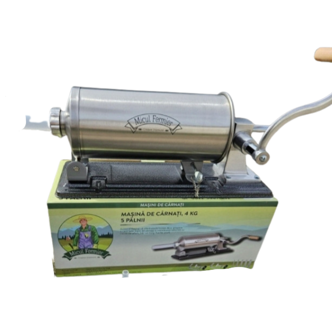 :  💥 INOX TOP PUNILICA za Kobasice, Ćevape i Sudžuk – 5KG | 5 lijevaka