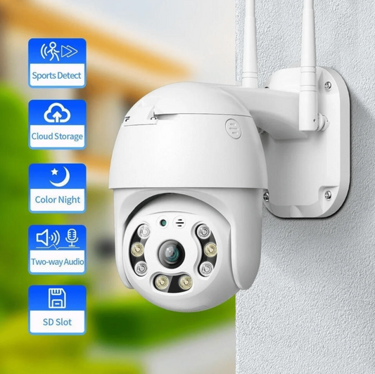 WIFI ROTIRAJUCA PTZ SIGURNOSNA IP KAMERA