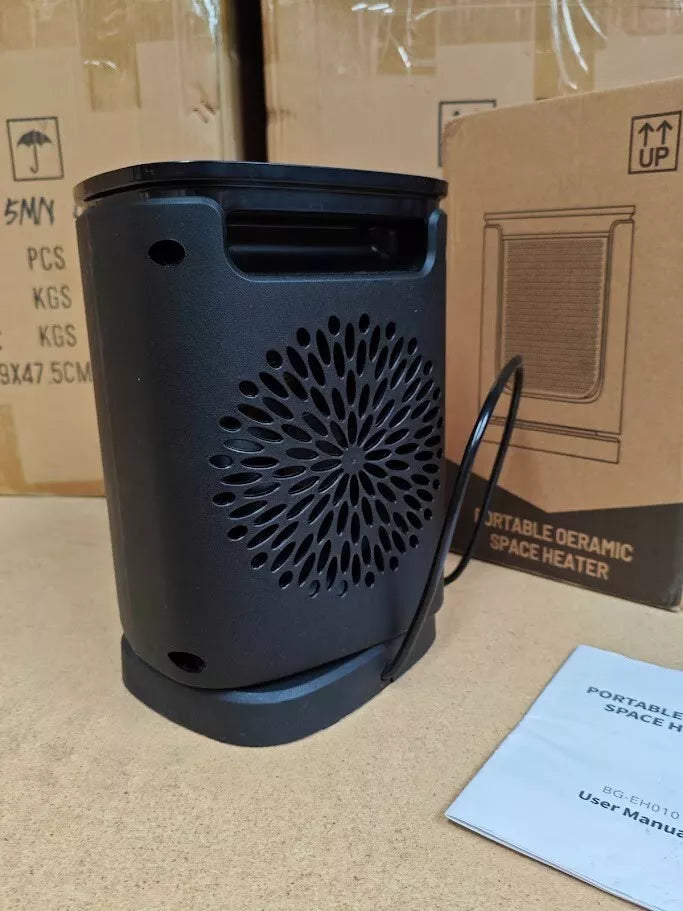 Portable Eco Električna Ventilatorska PTC Grijalica 1500W (Model EH010)